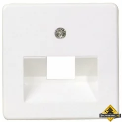 Opus 55 Afdekking Voor ISDN/DATA Aansluitdozen 1-voudig Polarwit