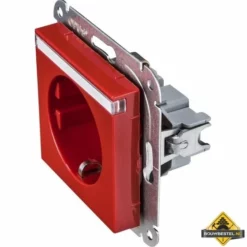 Opus 55 Geaarde Contactdoos Met Tekstveld | Rood -hulpmiddel Verkoopwinkel opus 55 geaarde contactdoos met tekstveld rood 2