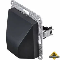 Opus 55 Kabeluitgang Antraciet - Zijdeglans -hulpmiddel Verkoopwinkel opus 55 kabeluitgang antraciet zijdeglans 2