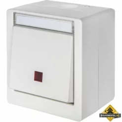 Opus Resist (puls)schakelaar Met Verlichting Controle Schakelaar Uit/wissel, Rode Lens Helder Wit -hulpmiddel Verkoopwinkel opus resist puls schakelaar met verlichting controle schakelaar uit wissel rode lens helder wit