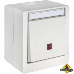 Opus Resist (puls)schakelaar Met Verlichting Controle Schakelaar Uit/wissel, Rode Lens Helder Wit -hulpmiddel Verkoopwinkel opus resist puls schakelaar met verlichting controle schakelaar uit wissel rode lens helder wit 3