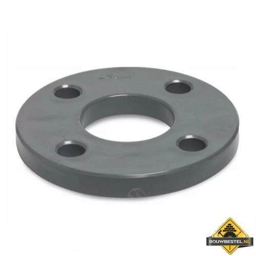 Overschuifflens PVC-U 225 Mm 10 Bar DN200 Grijs PN10 3 Overschuifflens PVC-U 225 Mm 10 Bar DN200 Grijs PN10