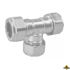 Riko P-701 Messing Knel Teestuk 12mm Vernikkeld