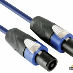 Neutrik Speakon 2P Mannelijk Naar 2P Mannelijk Blauw - 20M