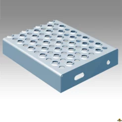 Perfotreden Met Afwateringsgaten 700x200x50mm (thermisch Verzinkt)