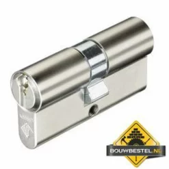 Pfaffenhain Messing/vernikkelde Europrofielcilinder - 30 - 45 Mm