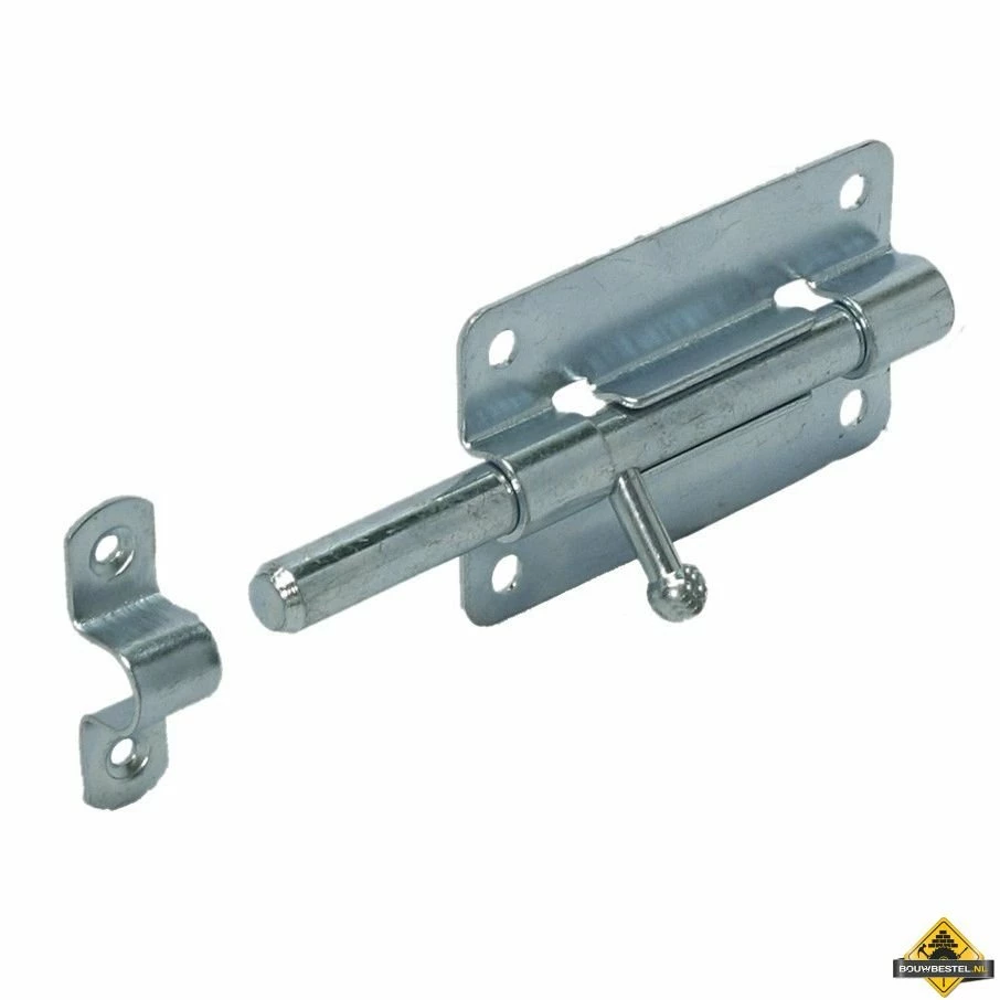 Plaatgrendel Elektrolytisch Verzinkt 120x55 Mm - Per 10 3 Plaatgrendel Elektrolytisch Verzinkt 120x55 Mm - Per 10