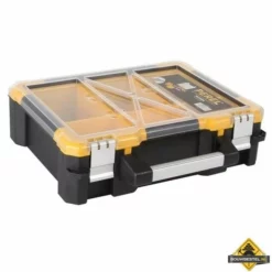 Plastic Opbergkoffer Met Verwijderbare Bakjes - 15"