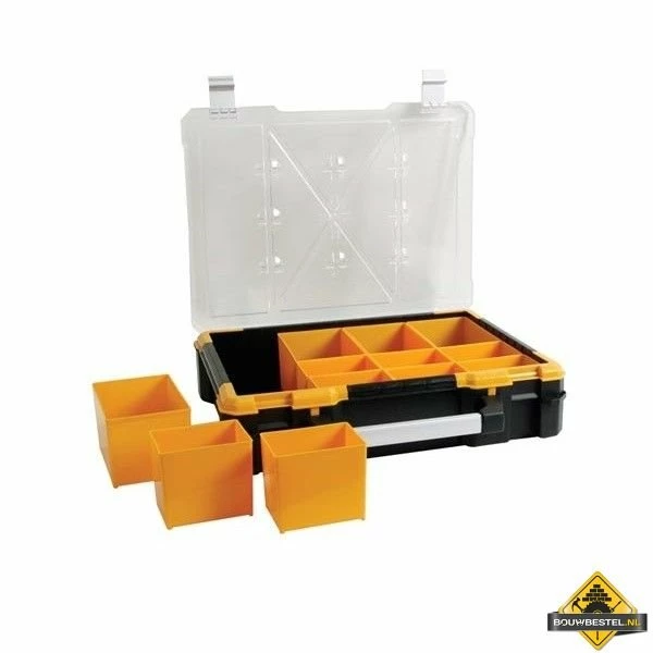 Plastic Opbergkoffer Met Verwijderbare Bakjes - 19" 4 Plastic Opbergkoffer Met Verwijderbare Bakjes - 19" - Afbeelding 2