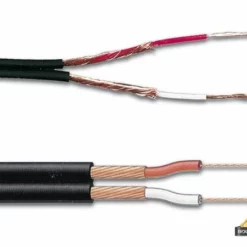 Audiokabel 2 X 0.25mm2 Zwart