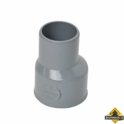 PVC Reparatiestuk Mof / Verjongd Spie Grijs 75x69