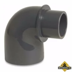 Knie 90 Graden PVC-U 32/40 Mm X 50 Mm Lijmmof/spie X Lijmmof 10 Bar Grijs