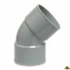 Bocht 45 Graden PVC-U 200 Mm Lijmmof Grijs KOMO -hulpmiddel Verkoopwinkel pvc u bocht 45 graden 200