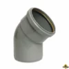 Bocht 45 Graden PVC-U 200 Mm SN4 Manchet X Spie DN200 Grijs KOMO/BENOR Kort -hulpmiddel Verkoopwinkel pvc u bocht 45 graden 200mm 1