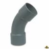 Bocht 45 Graden PVC-U 280 Mm Lijmmof 10 Bar Grijs Type Handgevormd