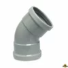 Bocht 45 Graden PVC-U 315 Mm SN4 Manchet DN300 Grijs KOMO/BENOR Kort -hulpmiddel Verkoopwinkel pvc u bocht 45 graden manchet 315 mm