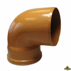 Bocht 87 Graden PVC-U 500 Mm SN4 Manchet X Spie Roodbruin