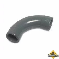 Bocht 90 Graden PVC-U 110 Mm Lijmmof 16 Bar Grijs