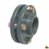 Flensset PVC-U 140 Mm Lijmmof 10 Bar DN125 Grijs PN10/16 -hulpmiddel Verkoopwinkel pvc u flensset 140mm