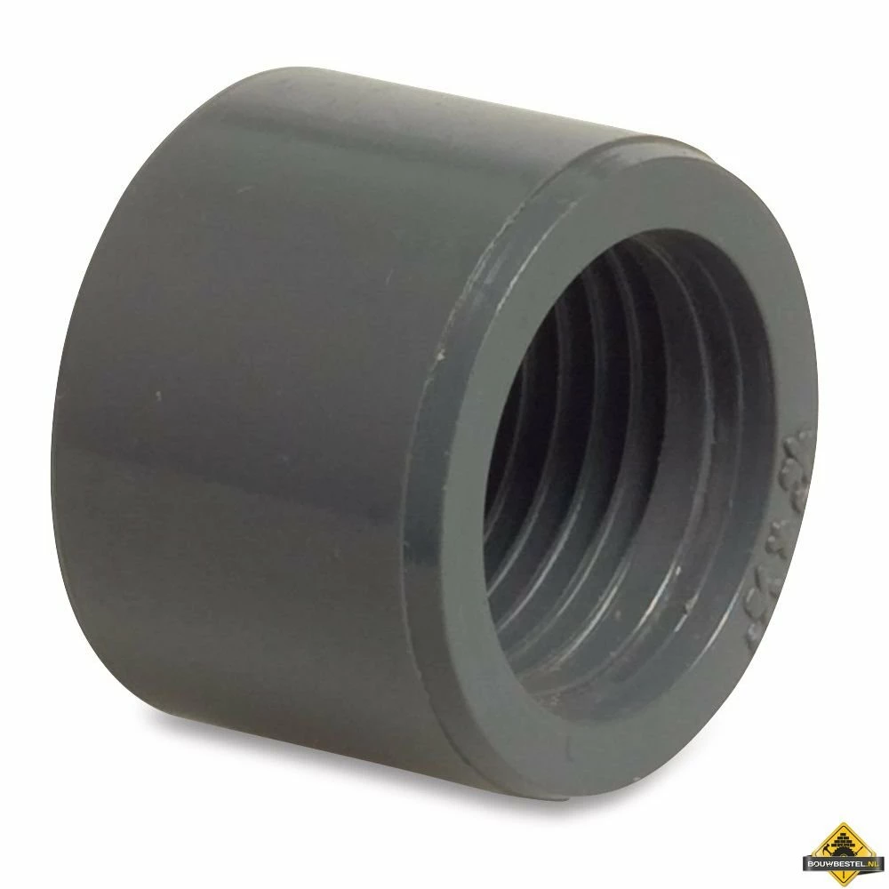 Inlijmring PVC-U 3/4 Inch X 1/2 Inch Imperial Lijmspie X Binnendraad 10 Bar Grijs 3 Inlijmring PVC-U 3/4 Inch X 1/2 Inch Imperial Lijmspie X Binnendraad 10 Bar Grijs