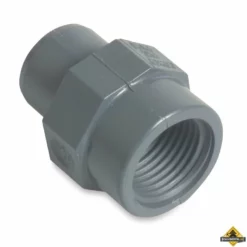 Inzetstuk PVC-U 1 1/4 Inch X 1 1/4 Inch Imperial Lijmspie X Binnendraad 10 Bar Grijs