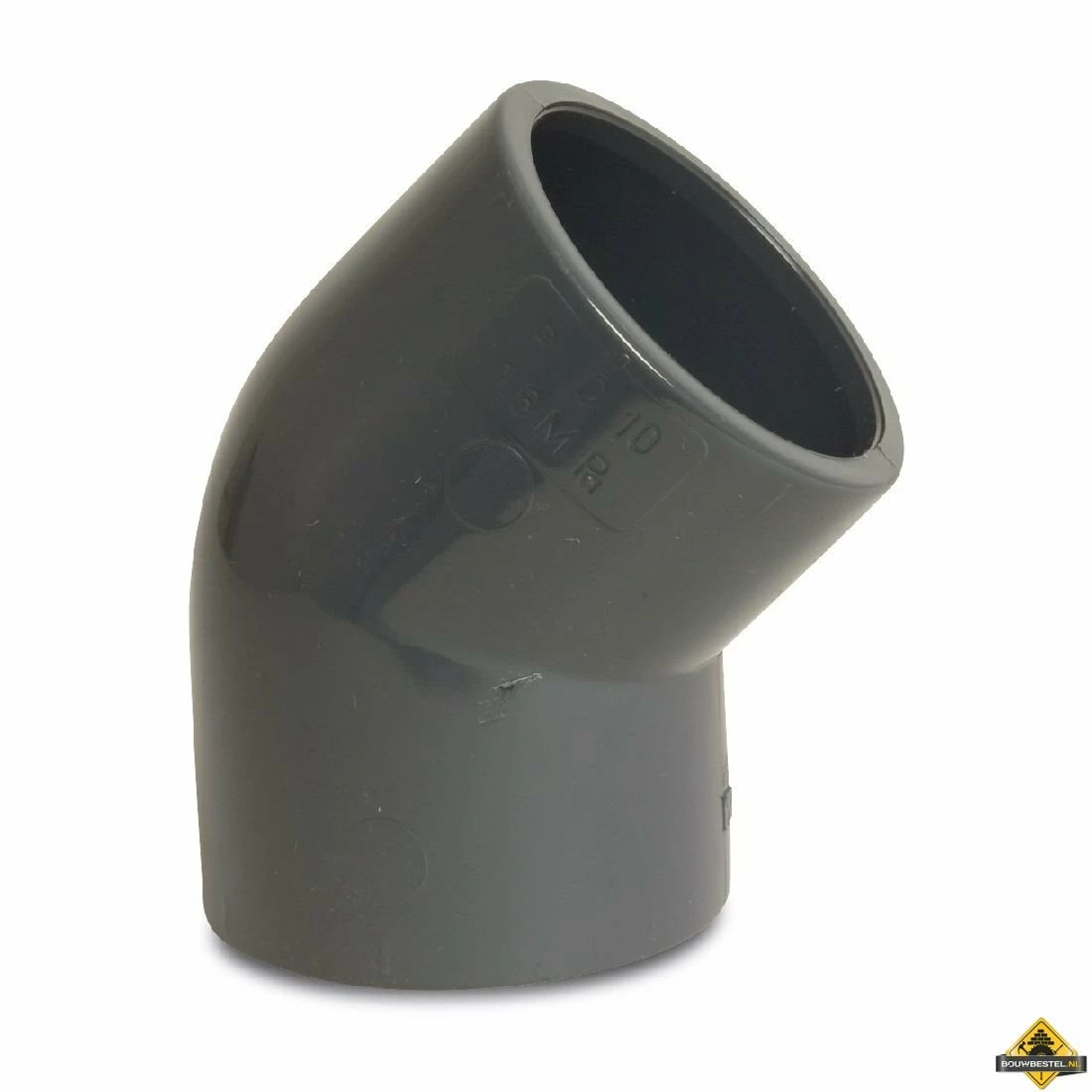 Knie 45 Graden PVC-U 75 Mm Lijmmof 16 Bar Grijs L1 (per 5 Stuks) 3 Knie 45 Graden PVC-U 75 Mm Lijmmof 16 Bar Grijs L1 (per 5 Stuks)