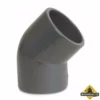 Knie 45 Graden PVC-U 12 Mm Lijmmof 16 Bar Grijs (per 10 Stuks)
