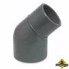 Knie 45 Graden PVC-U 50/63 Mm X 63 Mm Lijmmof/spie X Lijmmof 10 Bar Grijs 1 Knie 45 Graden PVC-U 50/63 Mm X 63 Mm Lijmmof/spie X Lijmmof 10 Bar Grijs -hulpmiddel Verkoopwinkel pvc u knie 45 graden lijmmof spie 1