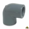 Knie 90 Graden PVC-U 1 Inch Imperial Lijmmof 16 Bar Grijs (per 10 Stuks) -hulpmiddel Verkoopwinkel pvc u knie 90 graden 1 inch