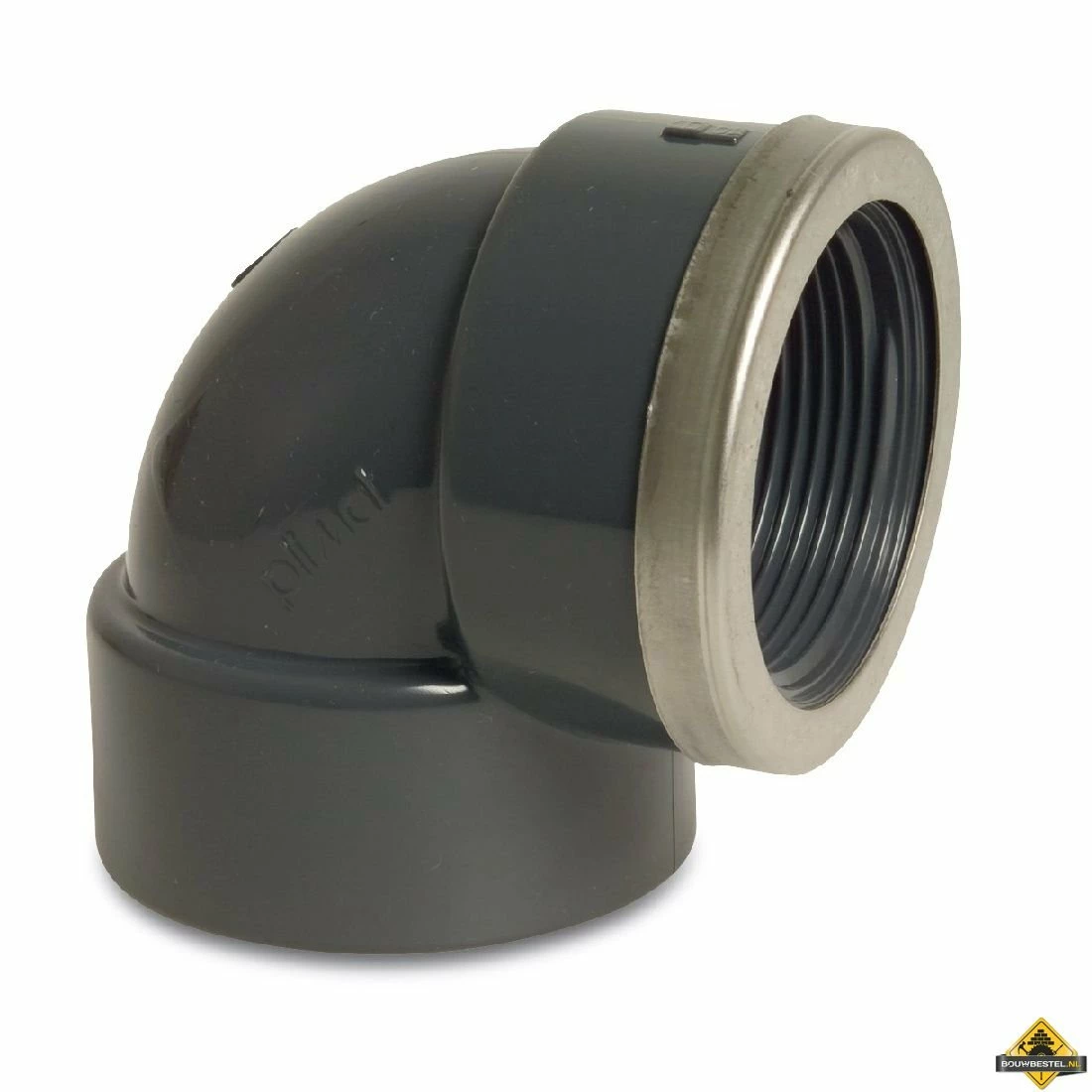 Knie 90 Graden PVC-U 20 Mm X 1/2 Inch Lijmmof X Binnendraad 16 Bar Grijs Type Versterkt (per 10 Stuks) 3 Knie 90 Graden PVC-U 20 Mm X 1/2 Inch Lijmmof X Binnendraad 16 Bar Grijs Type Versterkt (per 10 Stuks)