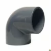 Knie 90 Graden PVC-U 90 Mm Lijmmof 16 Bar Grijs -hulpmiddel Verkoopwinkel pvc u knie 90 graden 90 mm