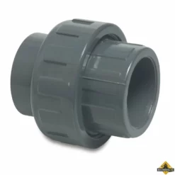 Koppeling PVC-U 4 Inch Imperial Lijmmof 10 Bar Grijs
