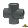 Kruisstuk PVC-U 20 Mm Lijmmof 16 Bar Grijs (per 10 Stuks) -hulpmiddel Verkoopwinkel pvc u kruisstuk lijmmof
