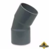 Bocht 30 Graden PVC-U 280 Mm Lijmmof 10 Bar Grijs Type Handgevormd -hulpmiddel Verkoopwinkel pvc u mega bocht 10bar grijs 2