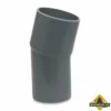 Bocht 15 Graden PVC-U 125 Mm Lijmmof X Lijm Spie 12.5 Bar Grijs Type Handgevormd -hulpmiddel Verkoopwinkel pvc u mega bocht 15 graden 12.5 bar 2