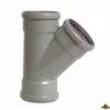T-stuk 45 Graden PVC-U 125 Mm SN4 Manchet Grijs KOMO/BENOR 1 T-stuk 45 Graden PVC-U 125 Mm SN4 Manchet Grijs KOMO/BENOR -hulpmiddel Verkoopwinkel pvc u t stuk 45 graden 125 1 1
