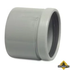 Verloopring Excentrisch PVC-U 125 Mm X 200 Mm SN4 Manchet X Spie Grijs KOMO/BENOR