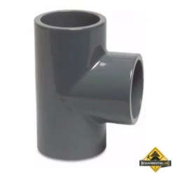 T-stuk 90 Graden PVC-U 280 Mm Lijmmof 10 Bar Grijs