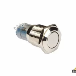 Ronde Metalen Drukknop Spdt 1No 1Nc