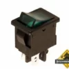 Vermogen Rockerschakelaar 3A-250V Dpst On-Off - Met Groen Neonlicht -hulpmiddel Verkoopwinkel r1944c g 21