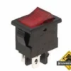 Vermogen Rockerschakelaar 3A-250V Dpst On-Off - Met Rood Neonlicht 2 Vermogen Rockerschakelaar 3A-250V Dpst On-Off - Met Rood Neonlicht -hulpmiddel Verkoopwinkel r1944c 21