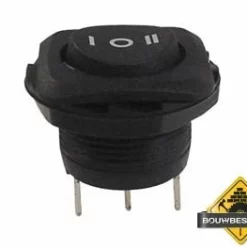 Vermogen Rockerschakelaar 5A-250V Spdt On-Off-On