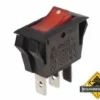 Vermogen Rockerschakelaar 10A-250V Spst On-Off - Met Oranje Neonlampje -hulpmiddel Verkoopwinkel r902 a 21
