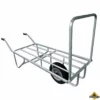Ramenwagen 1 Wiel Gegalvaniseerd (verzinkt) - NL-fabricaat -hulpmiddel Verkoopwinkel ramenwagen transport staal 1 wiel