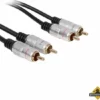 2 X Rca Audio Plug Naar 2 X Rca Audio Plug / Standaard / 5.0M -hulpmiddel Verkoopwinkel rca audio audioplug bouwbestel 1