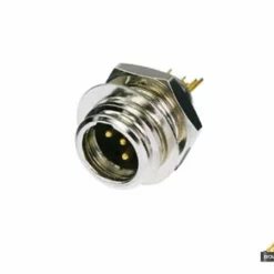 Rean Tiny - 4-Polige Mini Xlr-ConnectoR - Vernikkeld - Vergulde Contacten