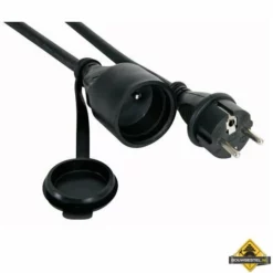 Rubber Verlengkabel - 1.5 M - 3G1.5