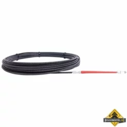 Runpotec Kabeltrekken Trekveersysteem 25 Meter RUNPO Stalen Trekveer Met Runpogleiter