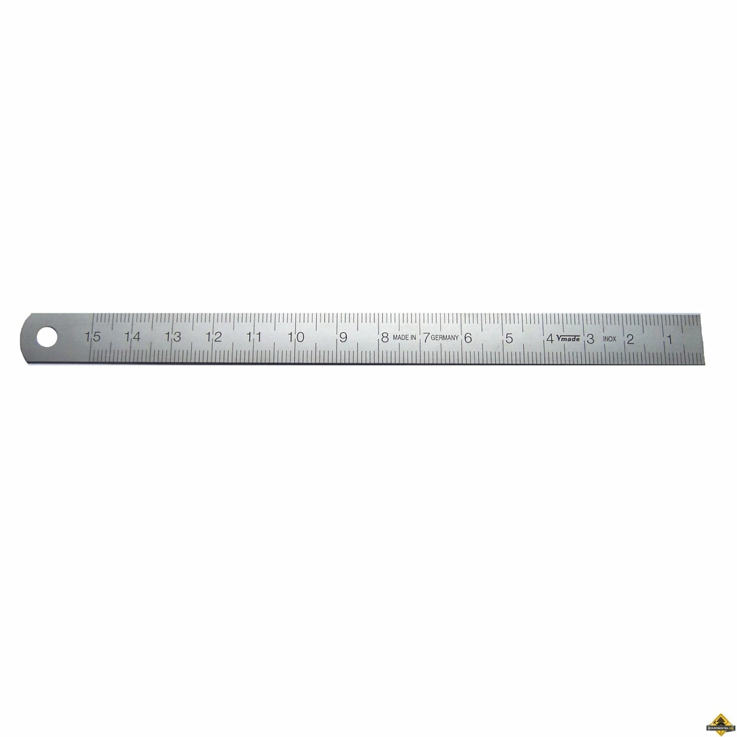 RVS Liniaal Met Linkse Schaal - 1000 X 40 X 2 Mm 3 RVS Liniaal Met Linkse Schaal - 1000 X 40 X 2 Mm