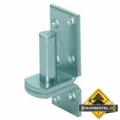 Plaatduim Pen Diameter: 16X45mm Elektrolytisch Verzinkt - Per Stuk